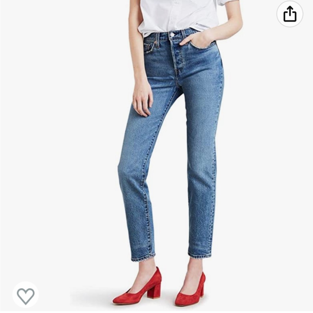 Levi’s wedgie jeans